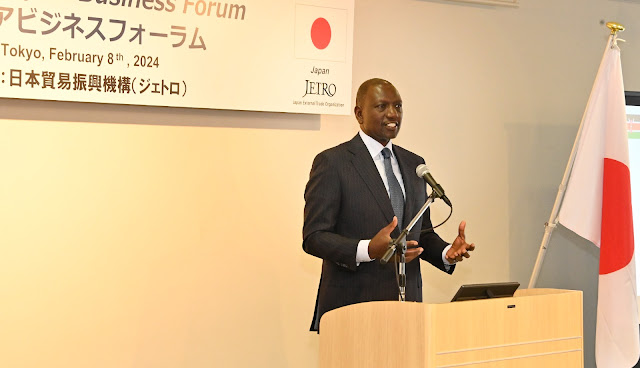 Kenya will be built by taxes but not aid and debts!! – RUTO tells Kenyans living in JAPAN.